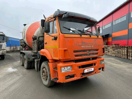 2022 КамАЗ Автобетоносмеситель, оранжевый, 2678000 рублей, вид 2