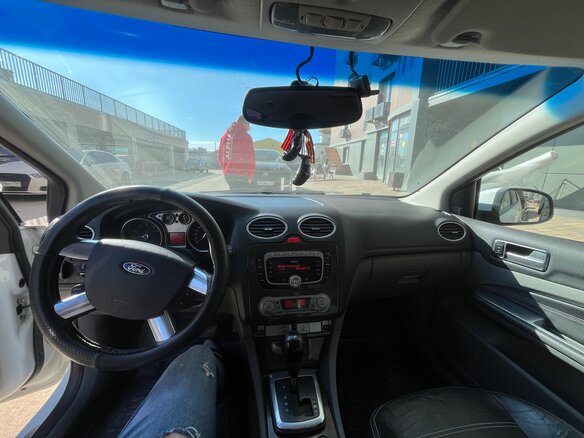 2008 Ford Focus II Рестайлинг, белый, 680000 рублей - вид 7