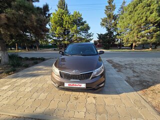 2015 Kia Rio III Рестайлинг, коричневый, 1000000 рублей, вид 1