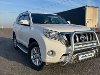 2016 Toyota Land Cruiser Prado 150 Series Рестайлинг 1, белый, 3995000 рублей, вид 4