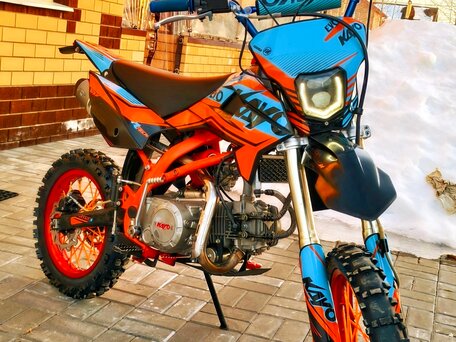 2024 Kayo Evolution YX140EM, красный, 75000 рублей, вид 1