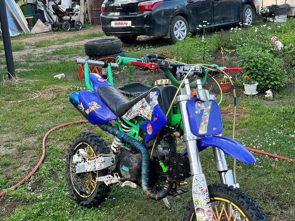 2021 BSE DX 125, синий, 35000 рублей