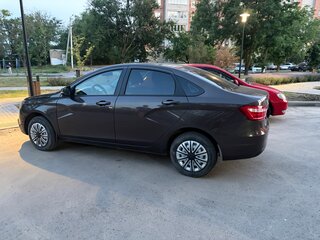 2016 Lada (ВАЗ) Vesta I, коричневый, 840000 рублей, вид 4