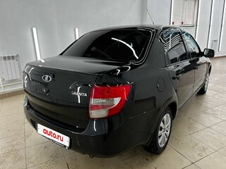 2015 Lada (ВАЗ) Granta I, чёрный, 385000 рублей, вид 5