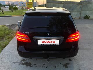 2012 Mercedes-Benz B-Класс 200 II (W246), чёрный, 1000000 рублей, вид 3