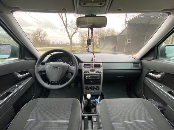 2013 Lada (ВАЗ) Priora I, серый, 480000 рублей - вид 6