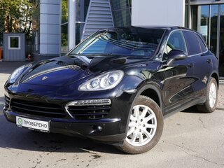2012 Porsche Cayenne Diesel II (958), чёрный, 3193000 рублей, вид 1