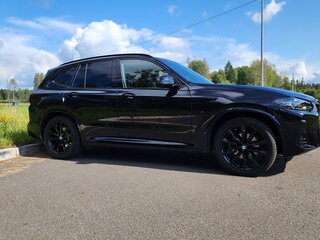 2024 BMW X3 30i xDrive III (G01) Рестайлинг, синий, 7800000 рублей, вид 3