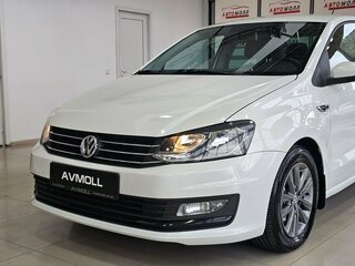 2020 Volkswagen Polo V Рестайлинг, белый, 1375000 рублей, вид 3