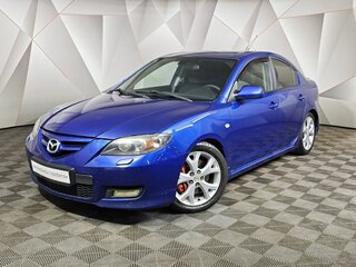2008 Mazda 3 4-speed I (BK) Рестайлинг, синий, 495000 рублей, вид 1