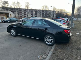 2013 Toyota Camry VII (XV50), чёрный, 1250000 рублей, вид 5