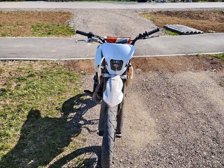 2023 Kayo Basic TT125, белый, 65000 рублей, вид 4