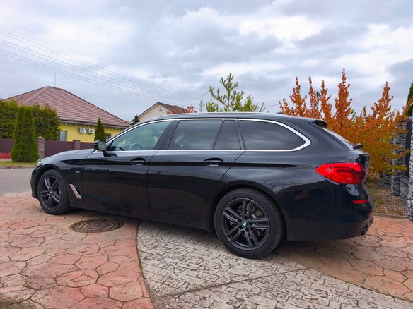 2018 BMW 5 серии 525d VII (G30/G31/G38), чёрный, 2669241 рублей - вид 3