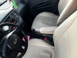 2011 Kia Rio II Рестайлинг, серебристый, 700000 рублей, вид 4