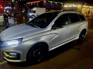 2024 Lada (ВАЗ) Vesta SW Sportline I Рестайлинг (NG), серебристый, 2500000 рублей, вид 1