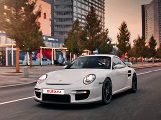 2008 Porsche 911 GT2 997, белый, 42490000 рублей, вид 1