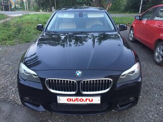 2012 BMW 5 серии 520i VI (F10/F11/F07), чёрный, 1630000 рублей, вид 4