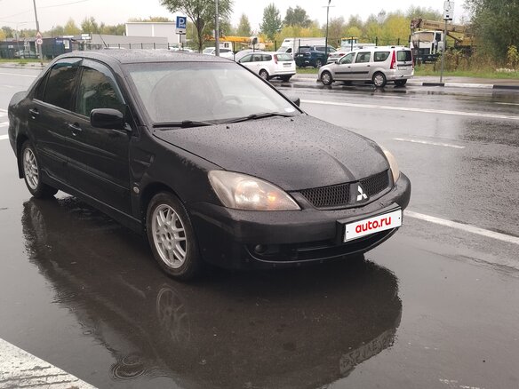 2006 Mitsubishi Lancer IX Рестайлинг, чёрный, 350000 рублей - вид 1