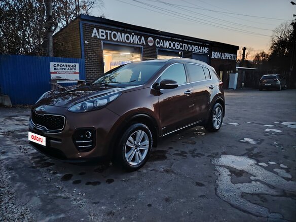 2016 Kia Sportage IV, коричневый, 1950000 рублей - вид 3