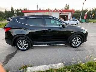 2014 Hyundai Santa Fe III, чёрный, 1900000 рублей, вид 4