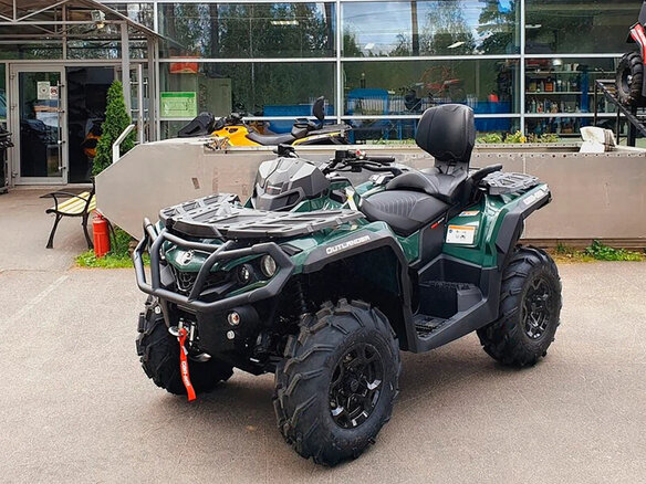2023 BRP Can-Am Outlander Max DPS 570, зелёный, 737800 рублей - вид 1