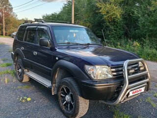 1997 Toyota Land Cruiser Prado 90 Series, синий, 990000 рублей, вид 2