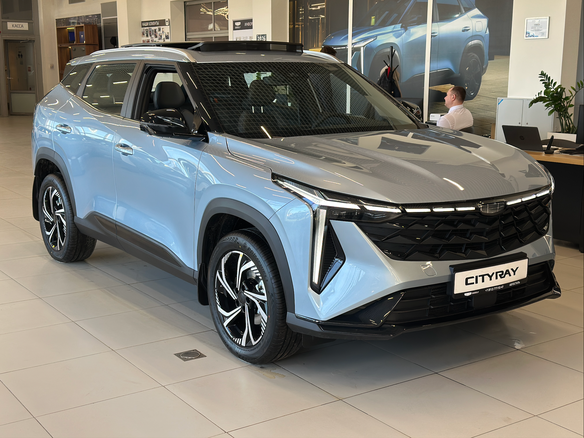 2026 Geely Cityray, голубой, 3174990 рублей