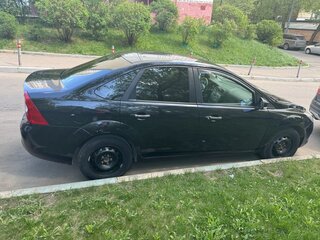2008 Ford Focus II Рестайлинг, чёрный, 365000 рублей, вид 5