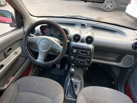 1999 Hyundai Atos, красный - вид 4