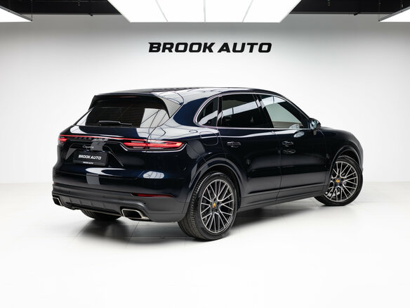 2018 Porsche Cayenne III, синий, 6190000 рублей - вид 3
