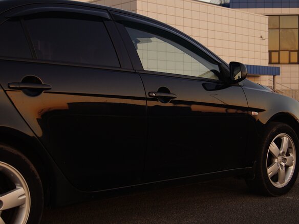 2007 Mitsubishi Lancer X, чёрный, 680000 рублей - вид 4