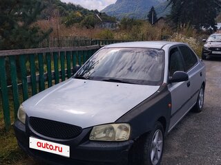 2008 Hyundai Accent ТагАЗ II, серебристый, 200000 рублей, вид 1