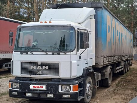 1996 MAN 19, белый, 800000 рублей, вид 1