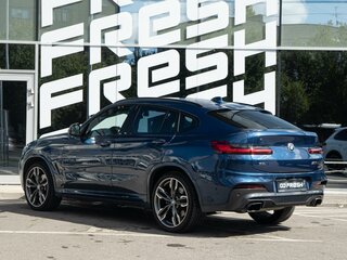 2020 BMW X4 M40i II (G02), синий, 5649000 рублей, вид 2