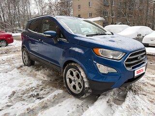 2021 Ford EcoSport II Рестайлинг, синий, 1580000 рублей, вид 1
