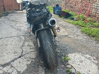 2003 Yamaha YZF-R6, серебристый, 415000 рублей, вид 4