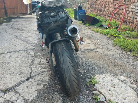 2003 Yamaha YZF-R6, серебристый, 415000 рублей, вид 4