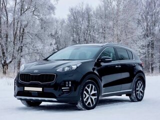 2017 Kia Sportage IV, чёрный, 1850000 рублей, вид 1
