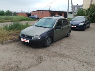 2010 Lada (ВАЗ) Kalina I, зелёный, 220000 рублей, вид 1