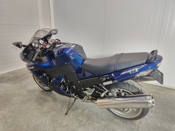 2007 Kawasaki ZZR 1400, синий, 599000 рублей - вид 4