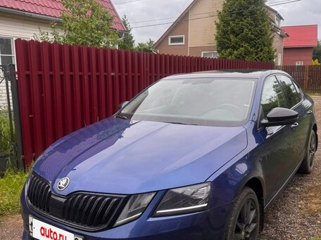 2018 Skoda Octavia III (A7) Рестайлинг, синий, 2500000 рублей, вид 2
