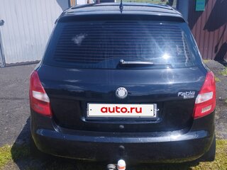 2010 Skoda Fabia II Рестайлинг, чёрный, 530000 рублей, вид 4