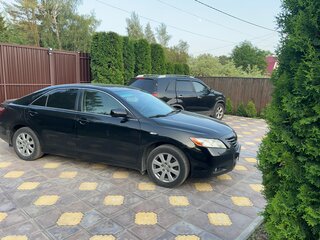 2007 Toyota Camry VI (XV40), чёрный, 1100000 рублей, вид 3