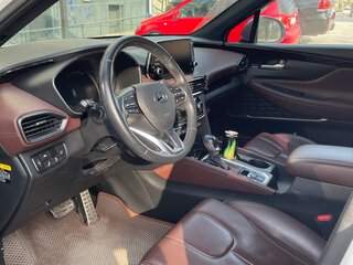 2018 Hyundai Santa Fe IV, белый, 2900000 рублей, вид 4