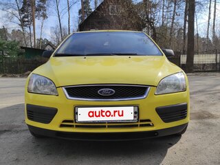 2007 Ford Focus II, жёлтый, 350000 рублей, вид 1