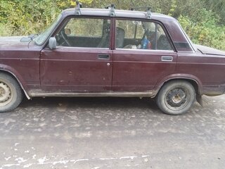 2005 Lada (ВАЗ) 2107, пурпурный, 85000 рублей, вид 2