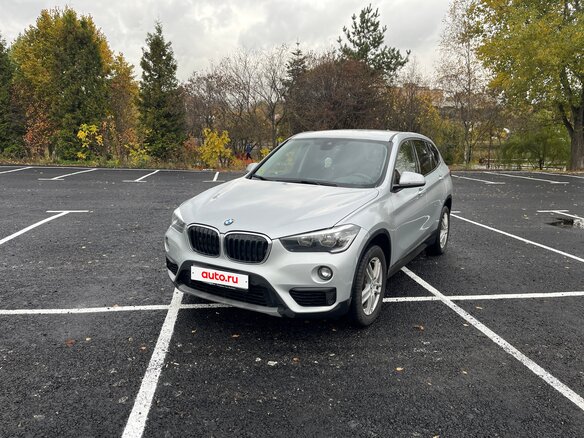 2019 BMW X1 18d sDrive II (F48), серый, 2300000 рублей