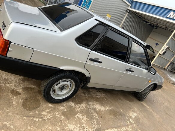 2003 Lada (ВАЗ) 21099, серебристый, 150000 рублей - вид 7