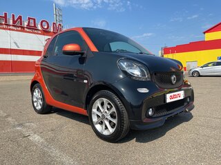 2016 Smart Fortwo III, чёрный, 769000 рублей, вид 3