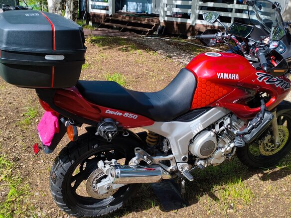 1997 Yamaha TDM850, красный, 270000 рублей - вид 1